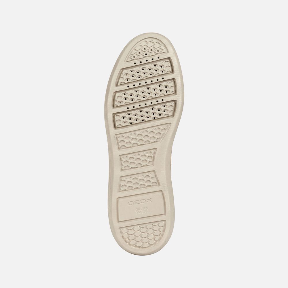 Geox Bayan Spor Ayakkabı Koyu Bej Rengi - Rubidia - SKY-182465